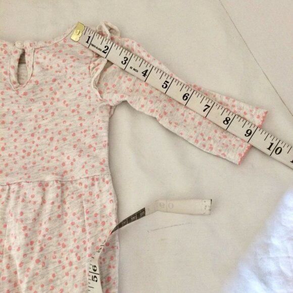 Carter Just One You kids One Piece Bodysuit Size 3 Months Kitty Pink Gray Girls - Picture 6 of 12